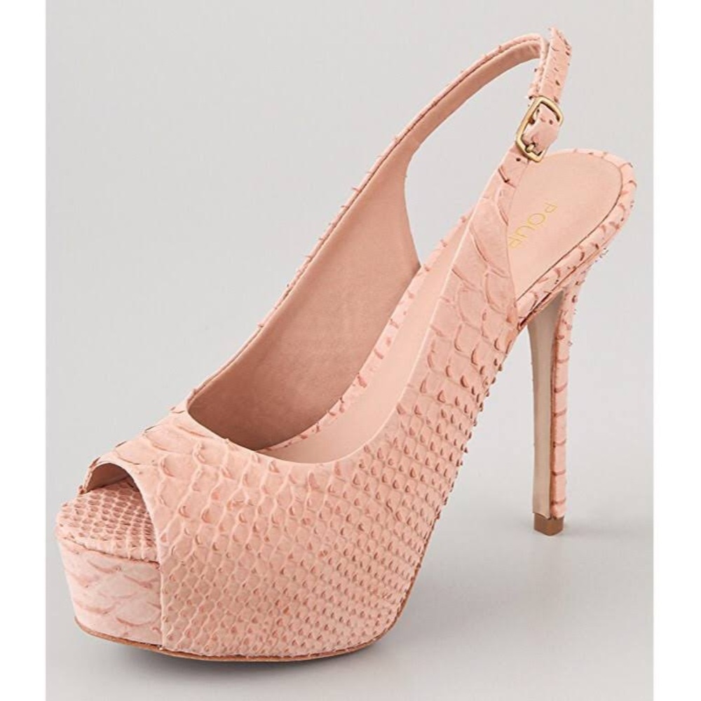 Pour La Victoire Pink Heels